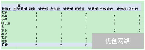 详细解读Excel数据透视表在数据SEM分析中的应用 