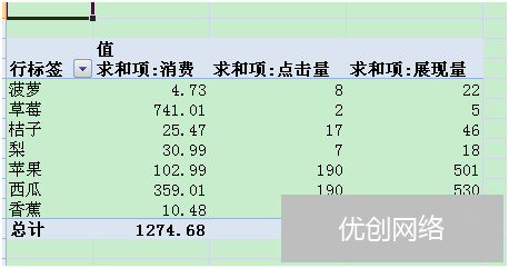 详细解读Excel数据透视表在数据SEM分析中的应用 