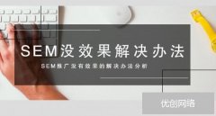 SEM竞价推广怎么做都没有效果解决办法有哪些